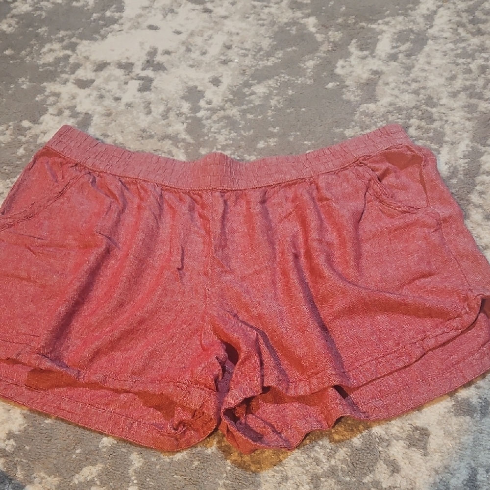 Maurices Size 24 Red Shorts